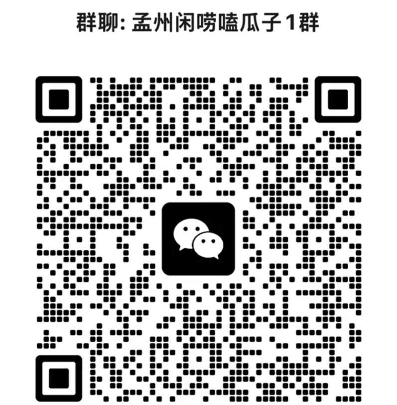 孟州闲唠嗑瓜子群