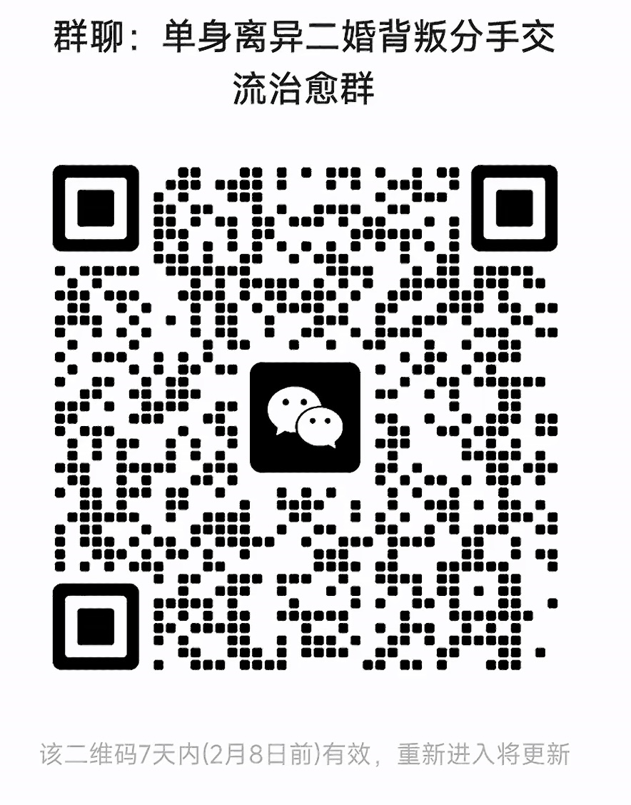 单身离异二婚背叛分手交流治愈群