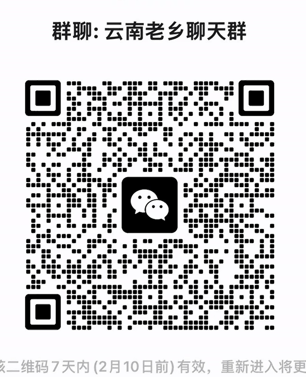 云南老乡聊天群
