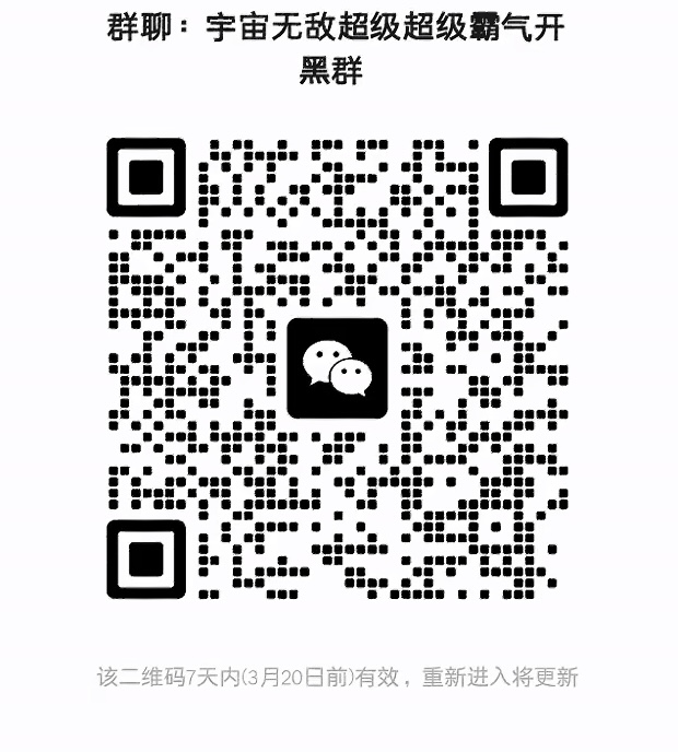 宇宙无敌超级超级霸气开黑群