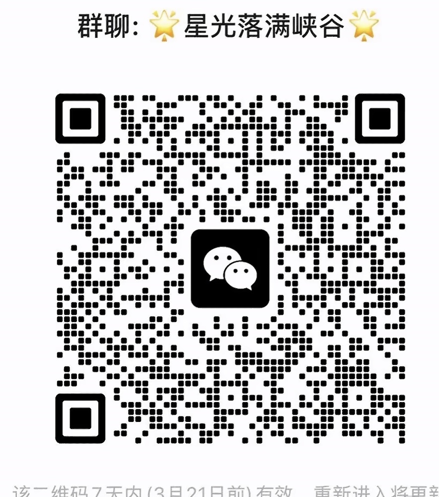 星光落满峡谷