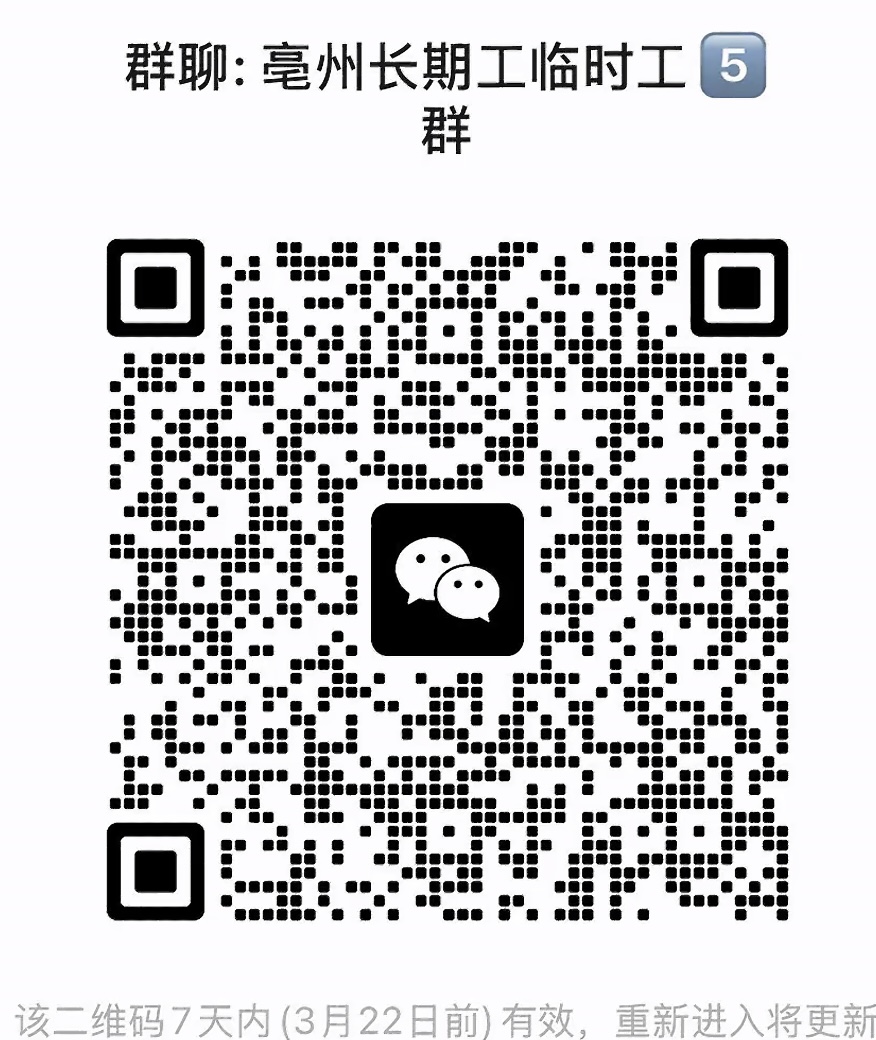 亳州长期工临时工群