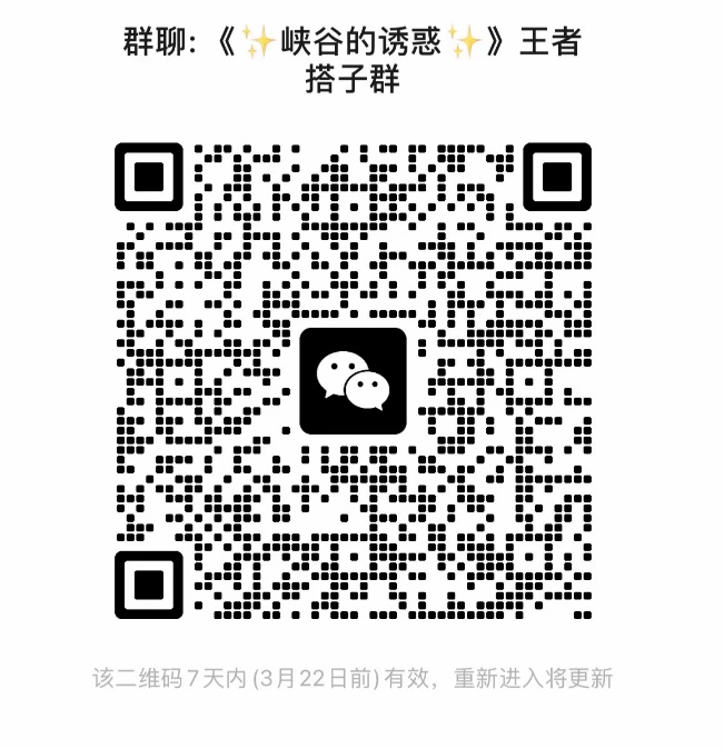 峡谷的诱惑王者搭子群