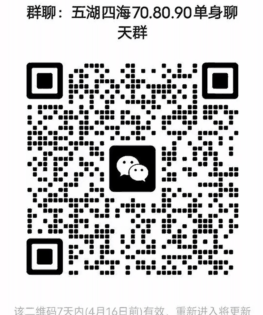 五湖四海70.80.90单身聊天群