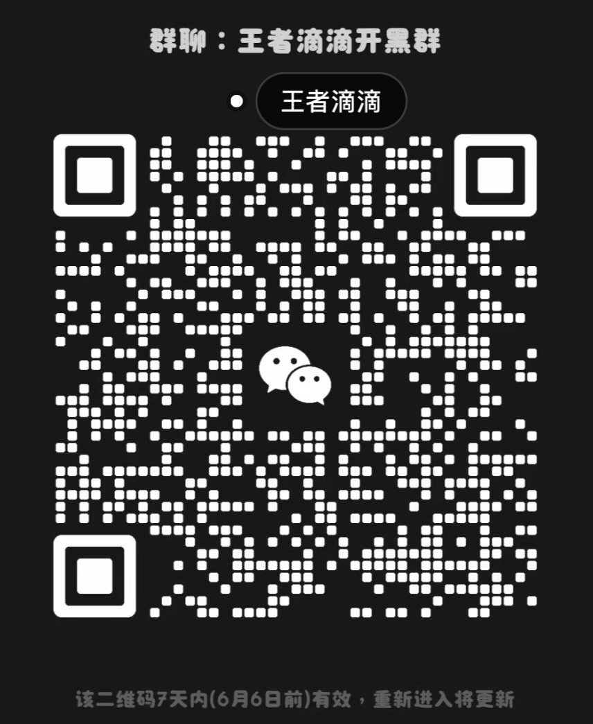 王者滴滴开黑群