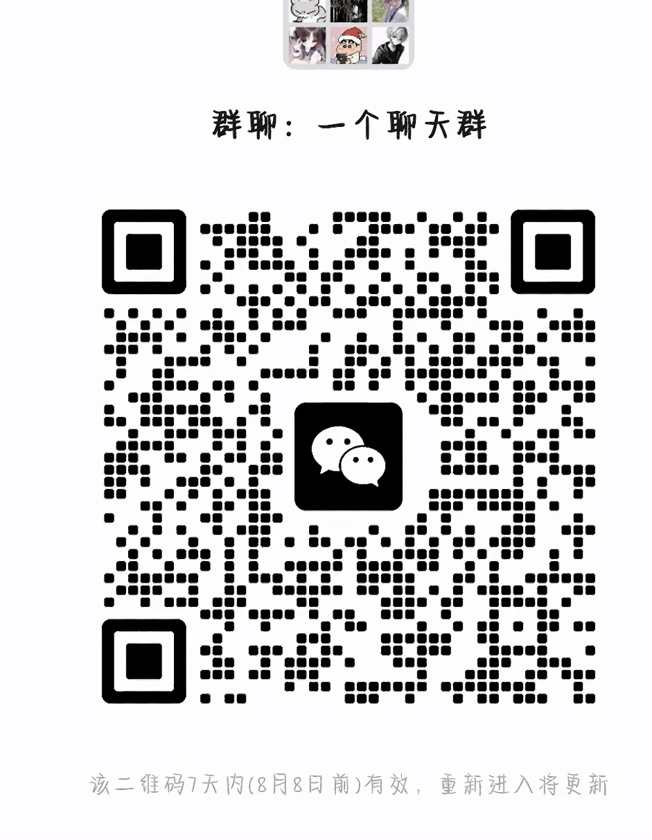 一个聊天群